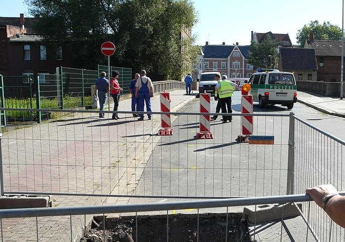 Bild: Bombe gefunden?
