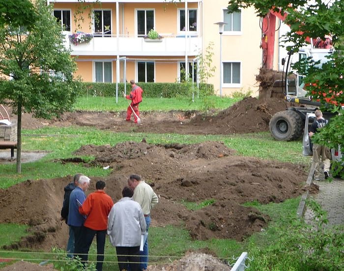 Bild: Parkplatz soll entstehen