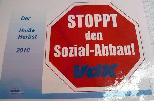 Bild: Aktionen angek&uuml;ndigt