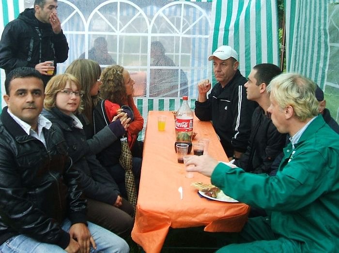 Bild: Gemeinsam gegrillt