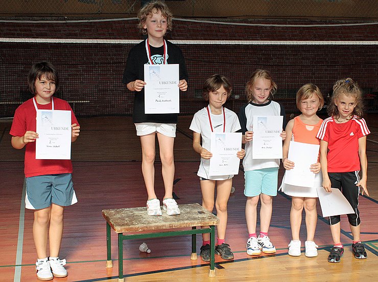 Bild: Premiere im Th&uuml;ringer Nachwuchsbadminton