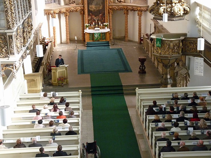 Bild: Feierstunde im Amtsgericht