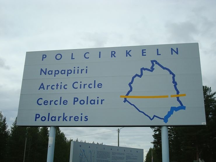 Bild: Der Polarkreis