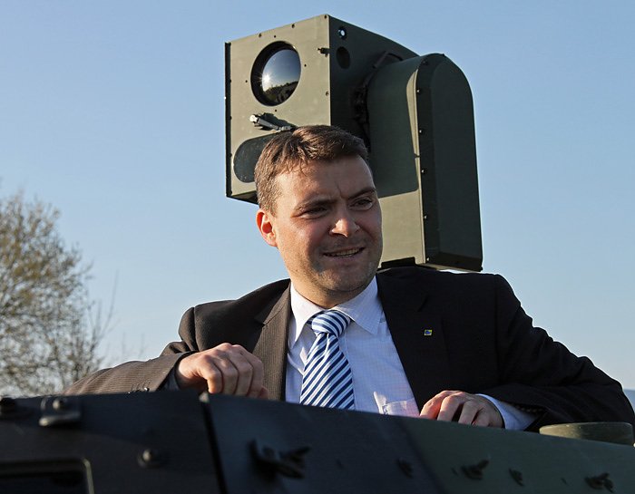 Bild: Kurth in Panzer