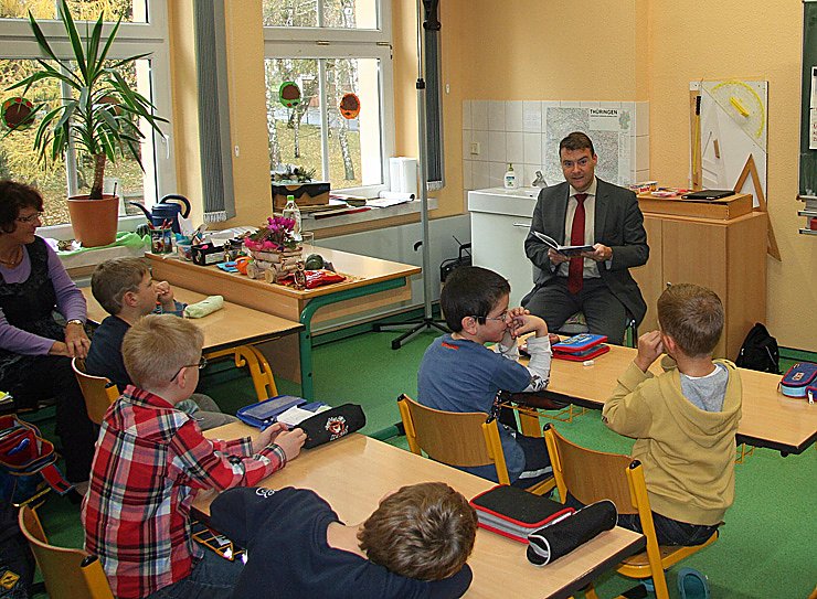 Bild: In Schule vorgelesen