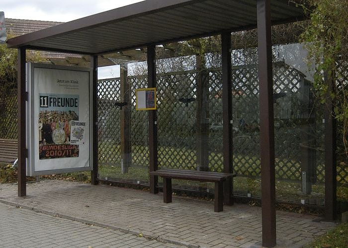 Bild: Neue Haltestelle