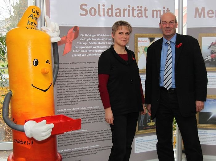 Bild: Kampf gegen Aids