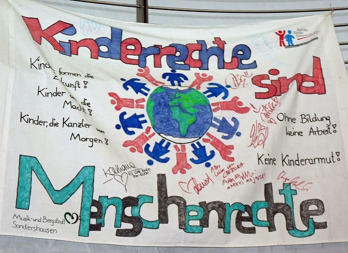 Bild: Kinderrechte dargestellt
