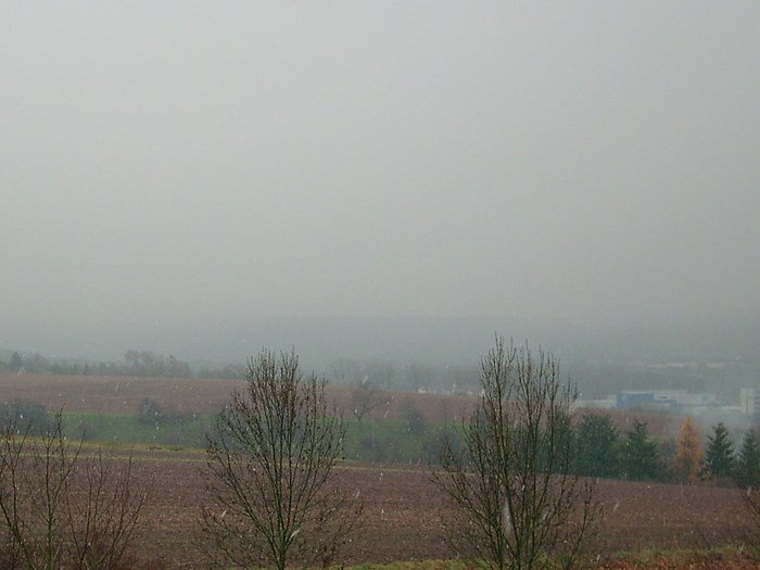 Bild: erster Schnee in Sondershausen