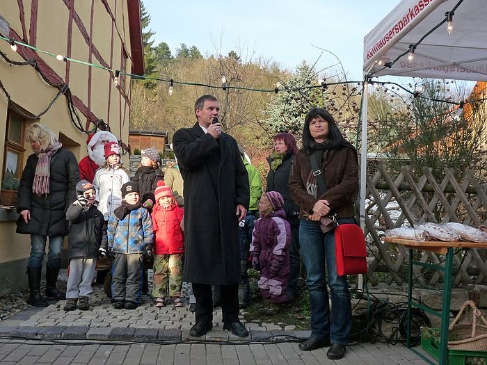 Bild: Weihnachtsmarkt in Jechaburg