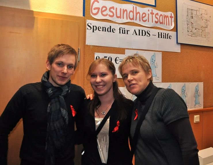 Bild: Rocken gegen AIDS