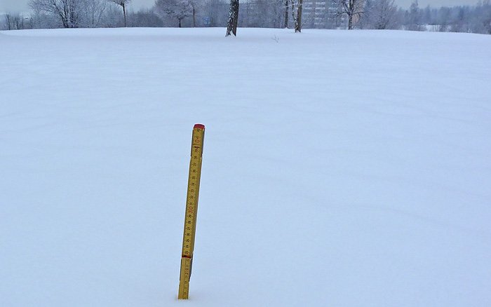 Bild: Schneeh&ouml;he &Ouml;stertal