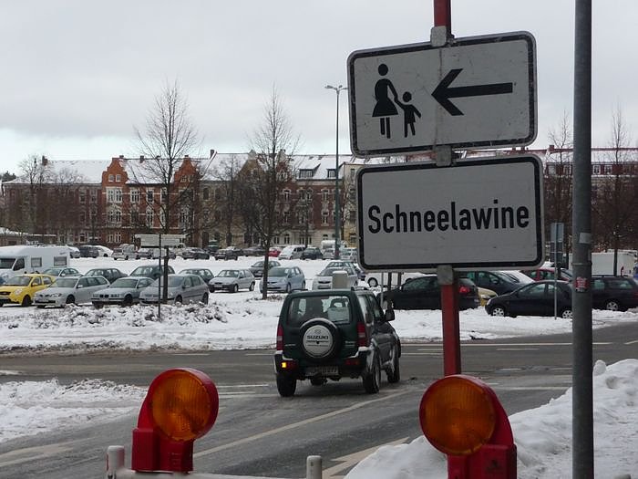 Bild: Lawinengefahr