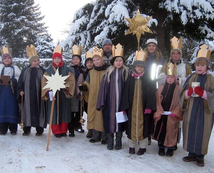 Bild: Sternsinger sind unterwegs