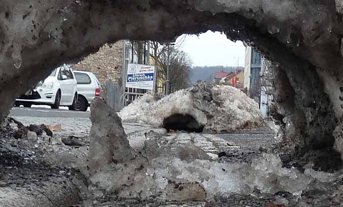Bild: Schneebr&uuml;cke in Sondershausen