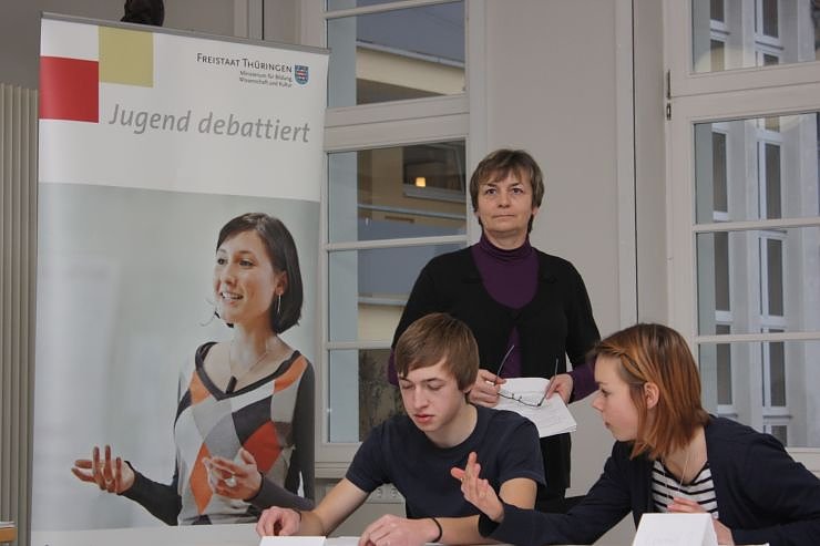 Bild: Debatten im B&uuml;rgersaal