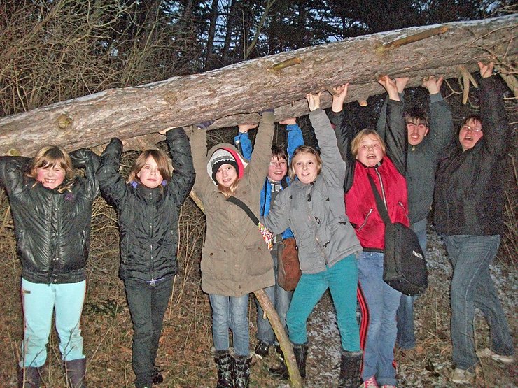 Bild: Lichterwanderung