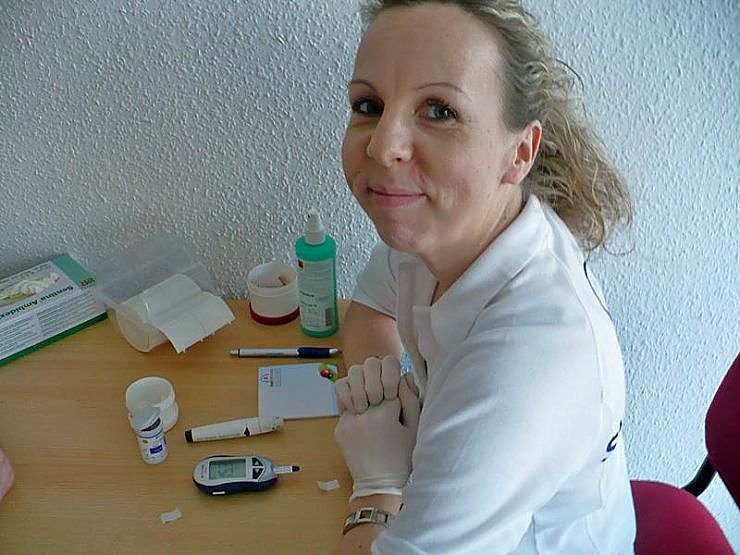 Bild: Bergmann bei den Diabetikern