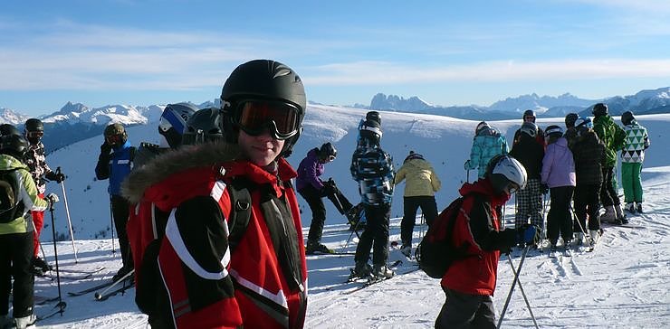 Bild: Spa&szlig; im Schnee