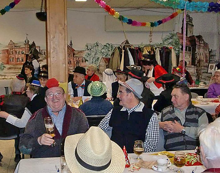 Bild: Fasching beim VdK OV Artern