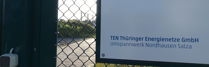 Bild: Umspannwerk in Nordhausen-Salza