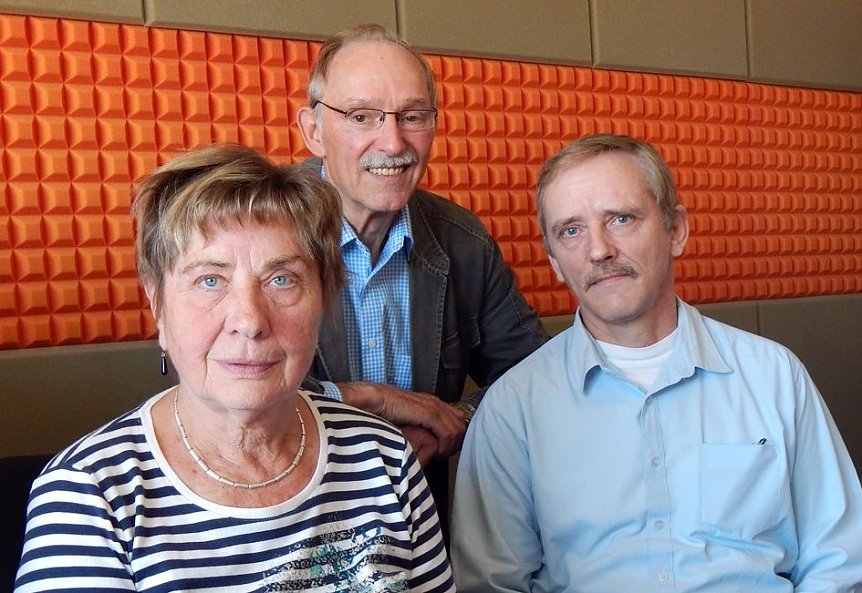 Bild: Hannelore Bernhardt, Siegfried Wolf und Detlev Lahr
