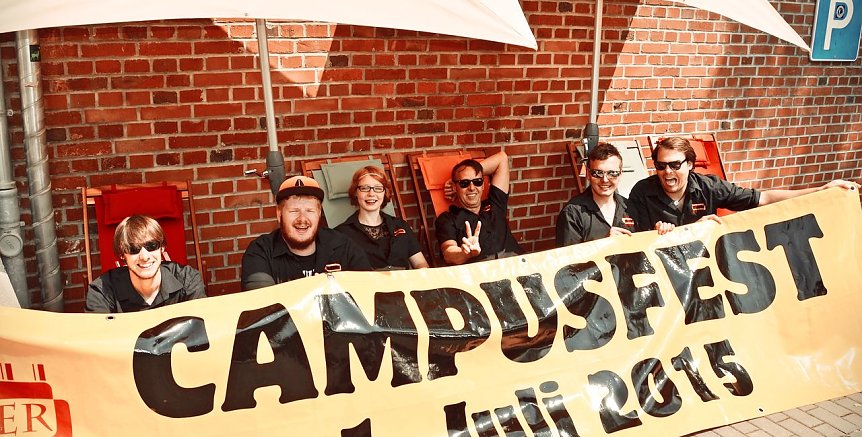 Bild: Morgen steigt am Weinberg das Campusfest
