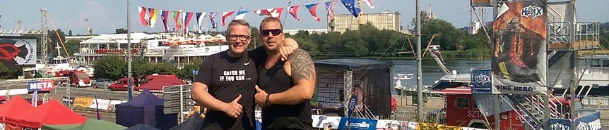Bild: Toll gek&auml;mpft in Stettin: Steve und Thomas