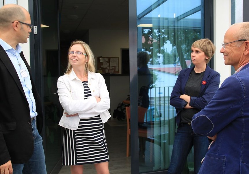 Bild: Besuch im Grimmelhof
