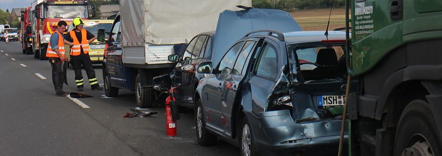 Bild: Aufgefahren 