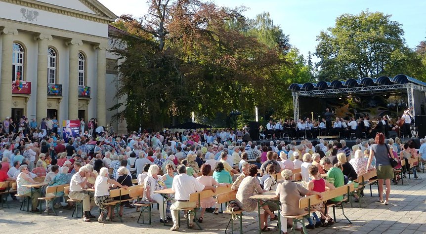 Bild: Theaterfest in Nordhausen