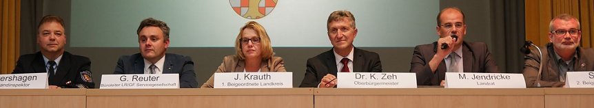 Bild: Das Podium