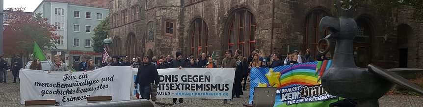Bild: Demozug in Bewegung