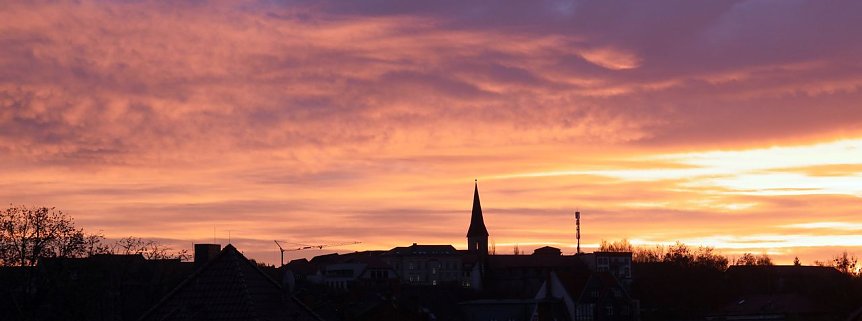 Bild: Farbenspiel am Himmel