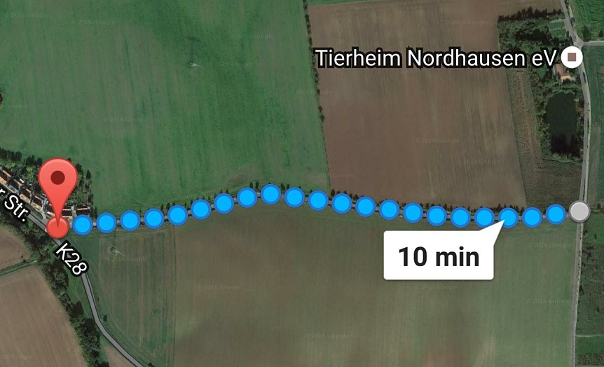 Bild: Vom Wanderweg zur M&uuml;lldeponie