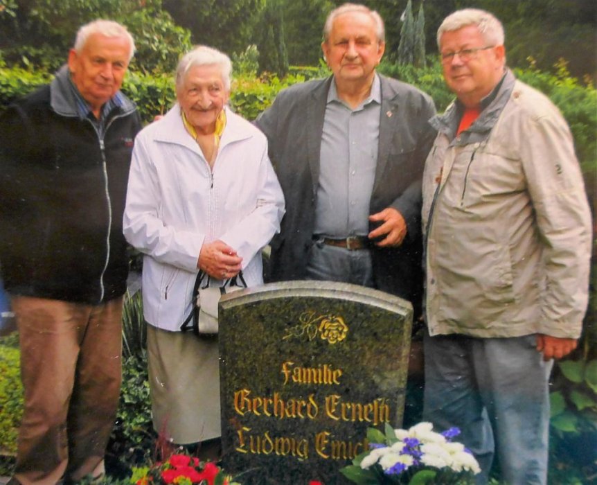Bild: Von lniks: Reinhard G&uuml;ndel, Ingeborg Ernesti, Dr. Ludwig Einicke, Rainer Bachmann