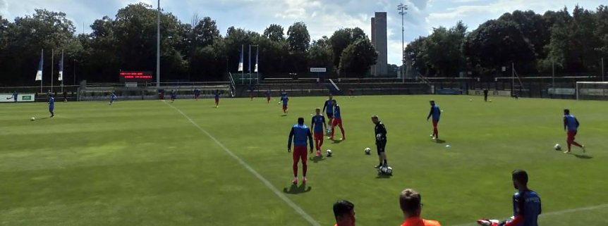 Bild: In 30 Minuten geht es los