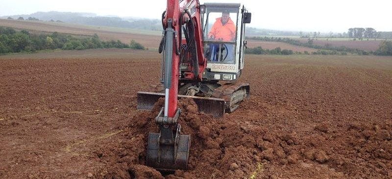 Bild: Jetzt wird gegraben