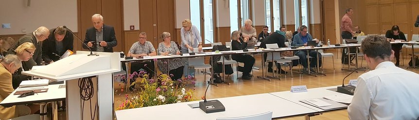 Bild: Blick in den Ratssaal