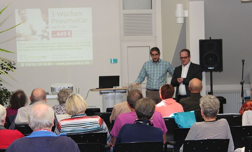 Bild: Informationen zum Lungentag