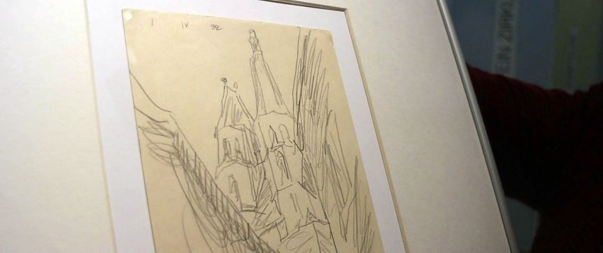 Bild: Kleine Skizze, gro&szlig;e Freude - ein Feininger f&uuml;r das Kunsthaus