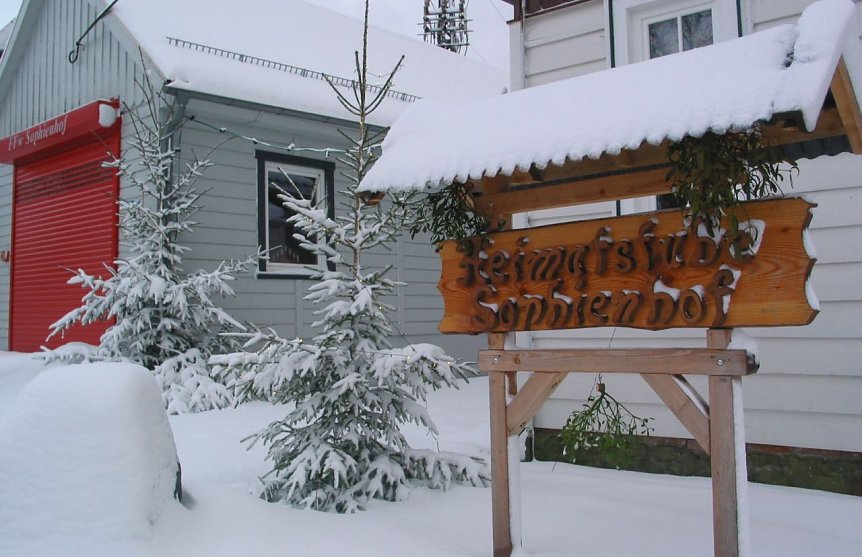 Bild: Wintergr&uuml;&szlig;e aus Sophienhof