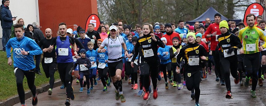 Bild: Start zum 31. Silvesterlauf in Nordhausen