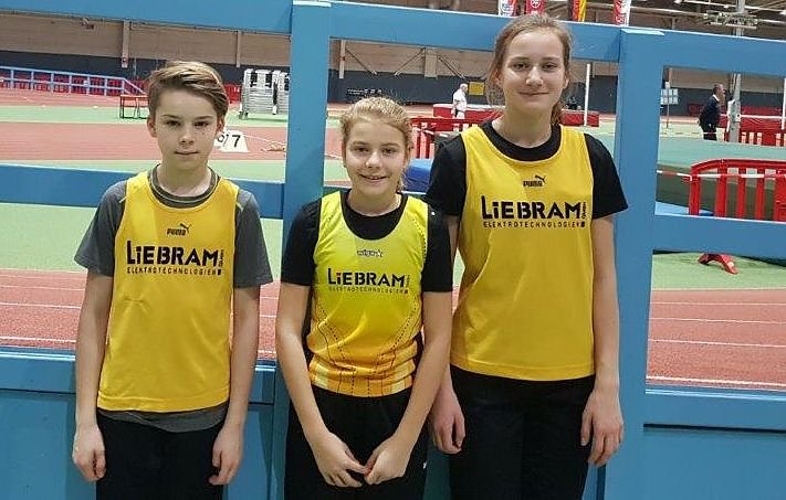Bild: Von links: Franz Hahn, Tami Spangenberg und Chantal Rimke