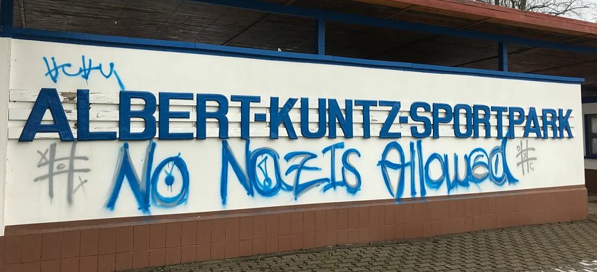 Bild: Beschmiert