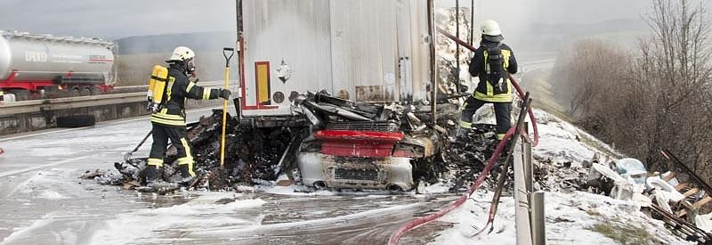 Bild: T&ouml;dlicher Unfall auf der A 38