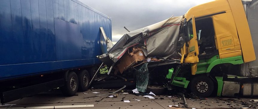 Bild: Noch ein Unfall auf der A 38