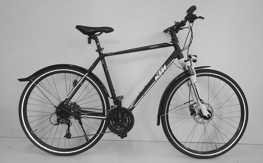 Bild: Gestohlenes Fahrrad