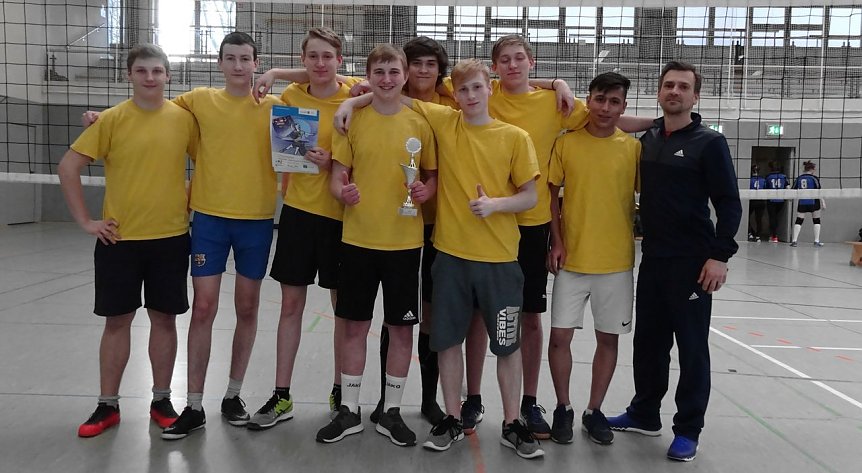 Bild: Triumph der KKS-Volleyballer
