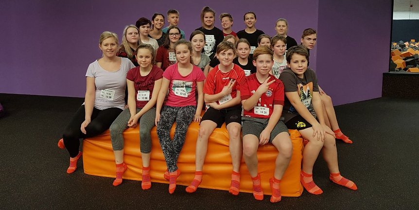 Bild: Im Jump House ausgetobt